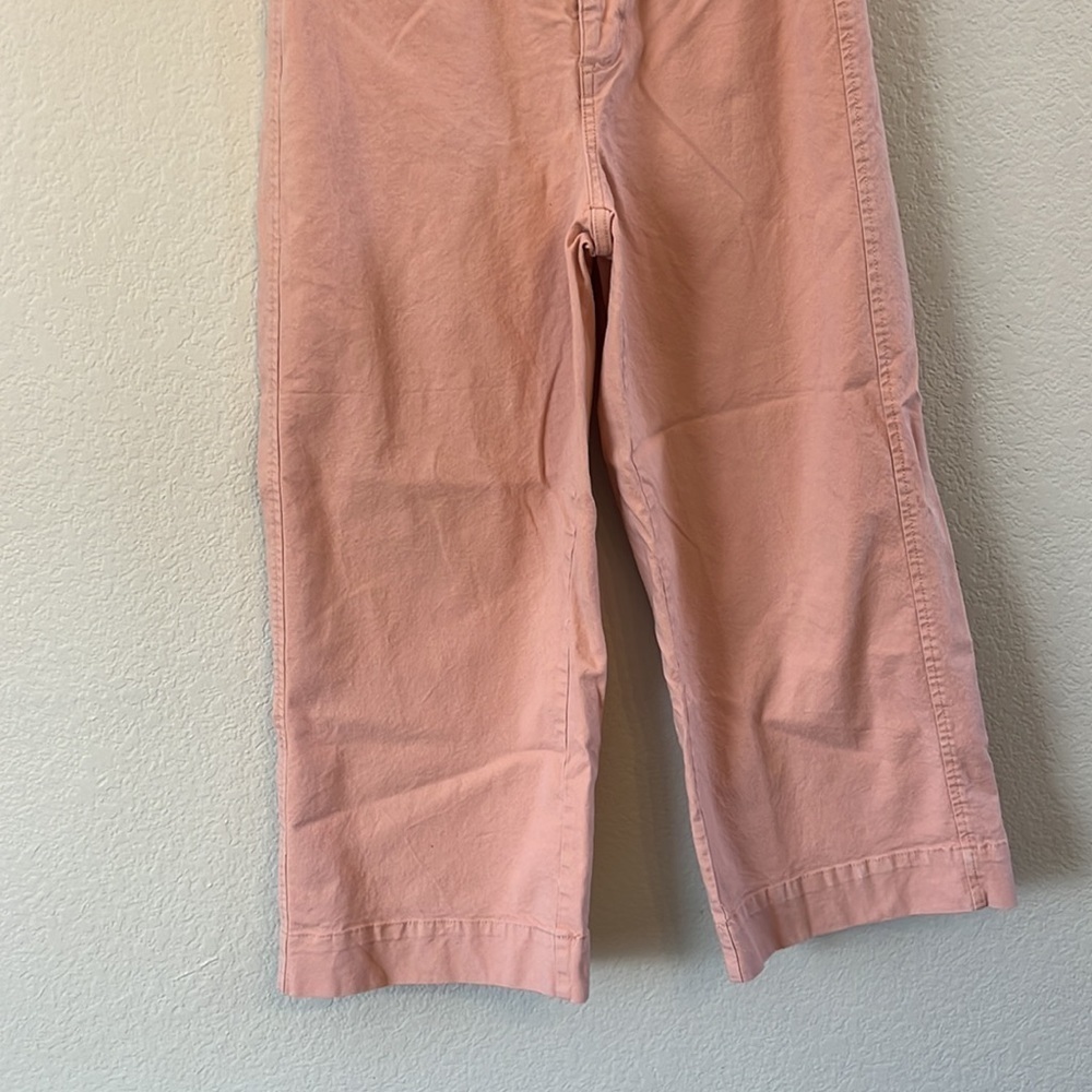 A New Day Pant Wide Leg Cropped Pink size 4 - Picture 5 of 12